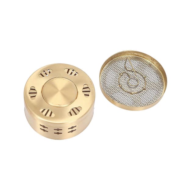 Moxa Box Ren Kobber God Termisk Ledningsevne Moxibustion Behandling Terapi Boks kompatibel Hjemmesalong