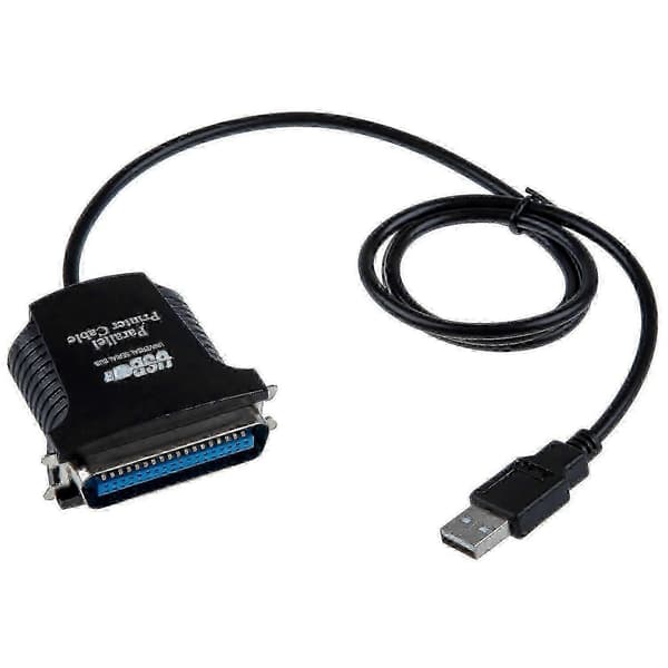 USB til IEEE 1284 parallelportadapterkabel