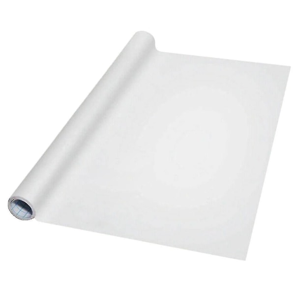 Återanvändbar Roll Up Svart/vit tavla Stickerboard Rittavla 45cmx100cm