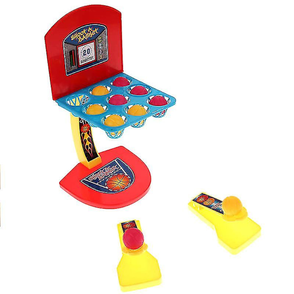 Mini Desktop Finger Basketspelare Dubbelspel Pussel Dekompression Barnleksaker Födelsedagspresenter Julbarn