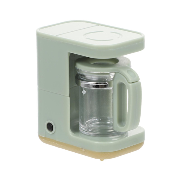 Mini kaffemaskin modell mini husholdningsapparat modell nydelig liten kaffetrakter pynt