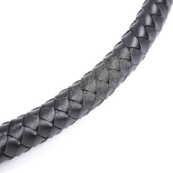 Ægte læder Bullwhip Horse (sort)