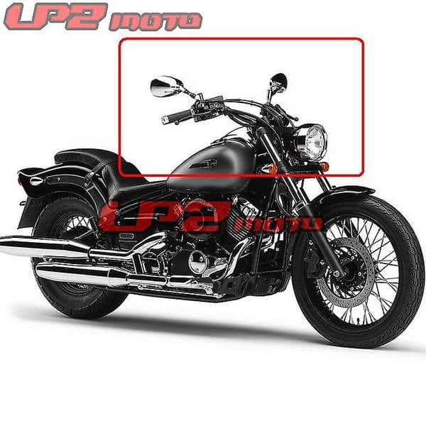 Passer til Yamaha Racing Star 400DS400 XVS400 XVS650 125/250 bakspeil Chromium plating