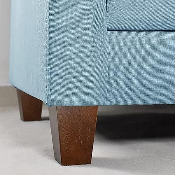 4 tommer træ møbelben sofa ben sæt med 4 firkantede sofa ben