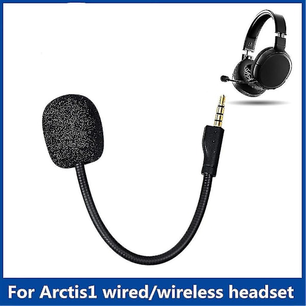 Ersättningsmikrofon 3,5 mm för Arctis 1 1,0 One-hörlurar Gaming Mikrofon-headset
