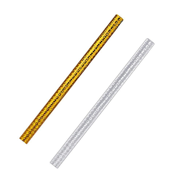 2 kpl konfettitikut Manuaaliset konfettiputket hääpäivän valmistumiseen Golden Silver 35X2X2CM