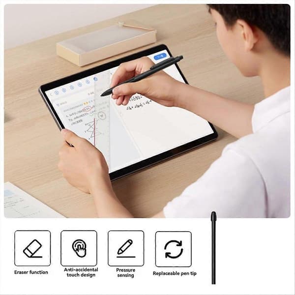 EMR Stylus Pen til Remarkable 2, Erstatning Digital Pen, 4096 Trykniveauer, Tilt Support, Håndfladeafvisning