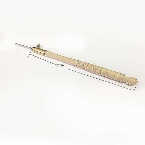 Tambourkrok med 3 nålar 70 90-100 Broderiverktyg Paljetter Bead Neddle Set Tool Kit Default