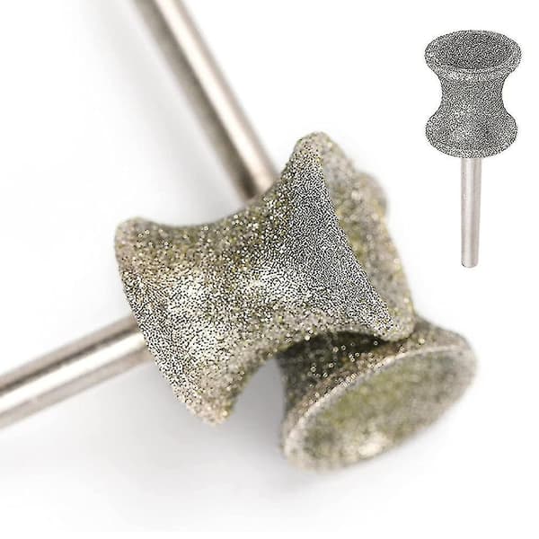 2 Pak Diamanthundsøm Slibehoveder Til Rotationsværktøj Passer Til Dremel