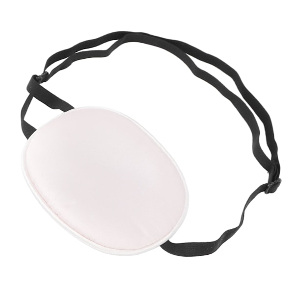 Amblyopi ögonlapp silke bomull elastisk rem full täckning ljusblockering strabismus ögonplåster för vuxna rosa