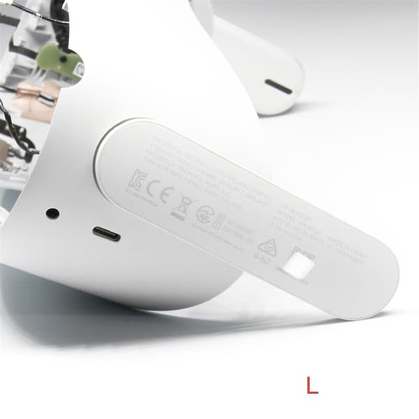 For VR Headset Høyttaler Reparasjonsdeler Tilbehør White