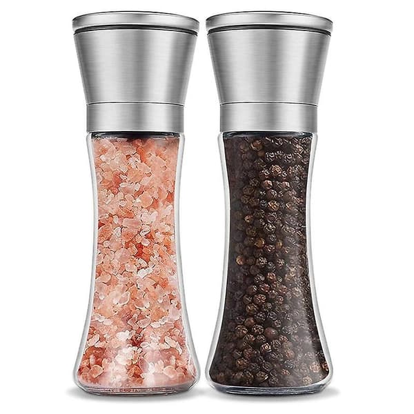 Salt- och pepparkvarnset - pepparkvarn, klart glas