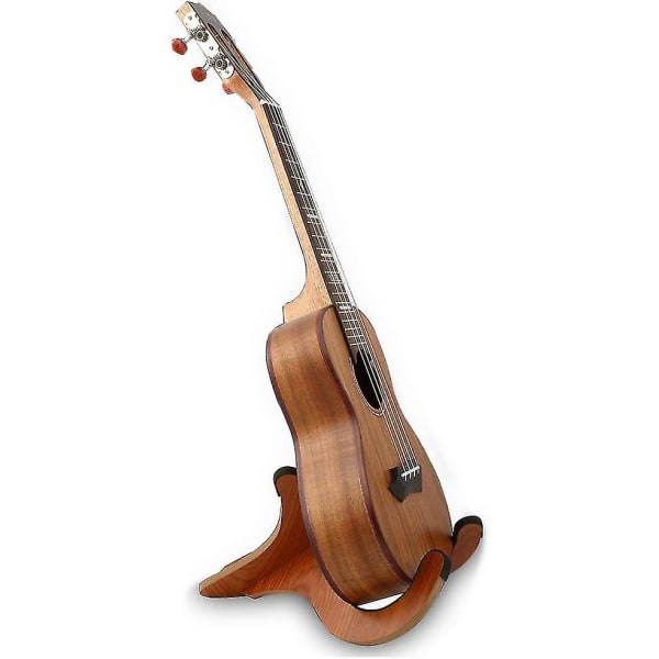 Gitarstativ Musikkinstrumentstativ i tre Akustisk gitarstativ Musikalsk avtakbart instrument