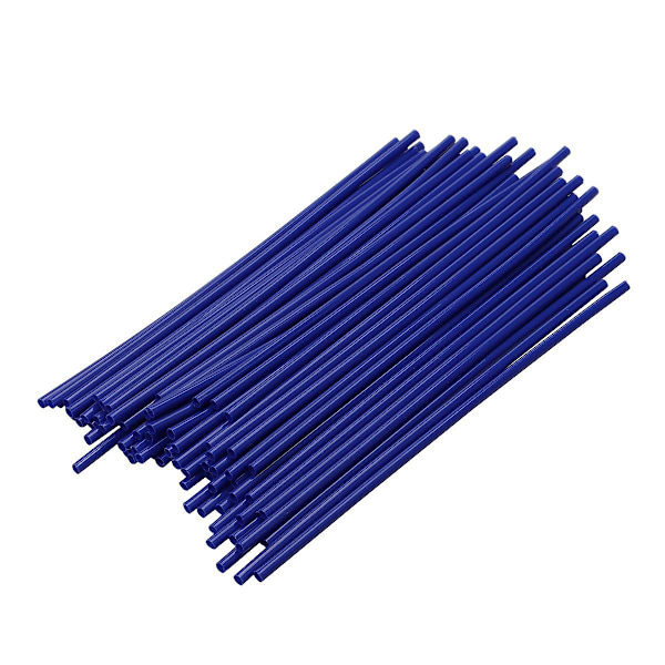 72kpl 24cm Moottoripyörän pyörän vanteen pinnan kääresarja Skin Cover Sucker Protector Koriste moottoripyörän polkupyörän Moto-tarvikkeet| | Deep Blue