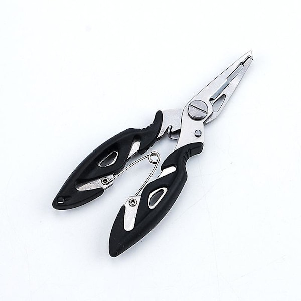 Fisketangsaks Ny multifunktionsfiskeværktøj Tilbehør Line Lure Cutter B1 Black Plier