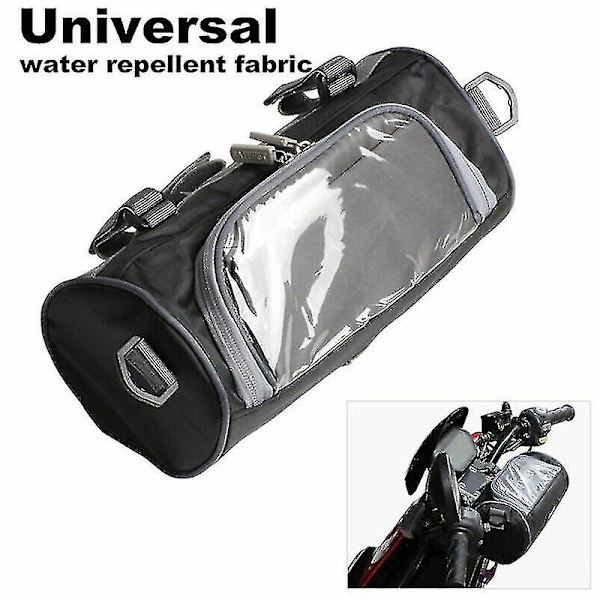 Universal Motorcykel Framväska Elcykelstyre Kompatibel Withk Vattenförvaringsväskor Container Camping Utomhus Motor Tankväska