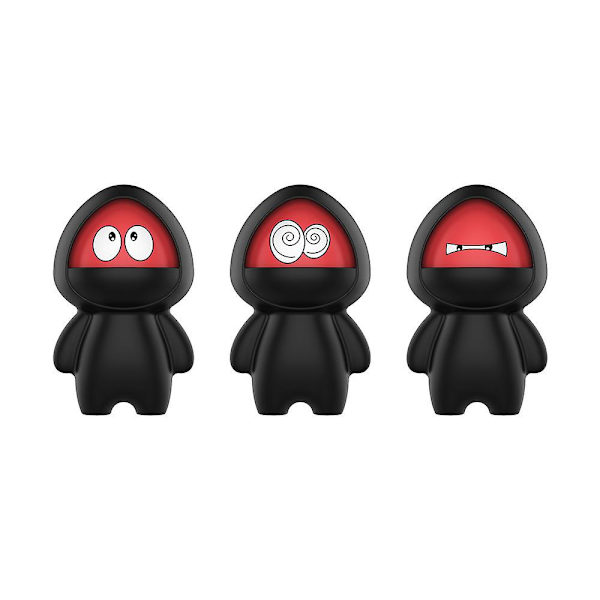 Kasvojenmuutos Naamioitu mies Toimintafiguuri Lapset Aikuisten stress relief lasten lelulahja Black