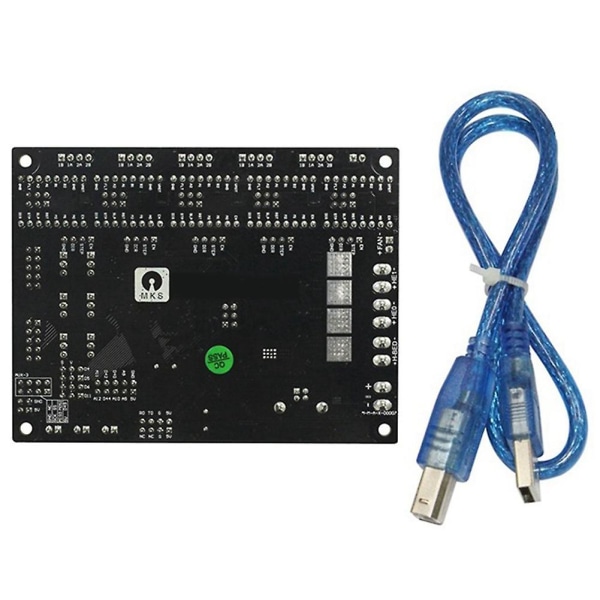 3d-skrivare moderkort Mks Gen-l V1.0 skrivarkontrollkort kompatibel med ramper Black