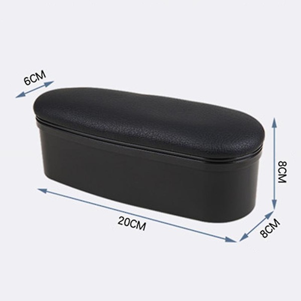 Universal förvaring Armstöd Bildörr Läder Ergonomiska armstöd Bilinteriördelar Arm Armbågsstöd Armhöjningsdyna för bil - armstöd Beige