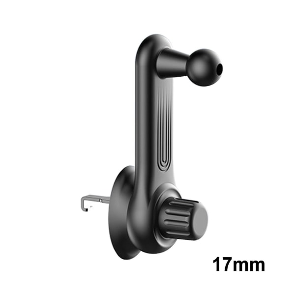 Universal Air Vent Telefonhållare Bil Gps Display Stativ Fäste Bas Stötsäker Clip Adapter Support Mobiltelefon Hållare - Dryckeshållare 17mm