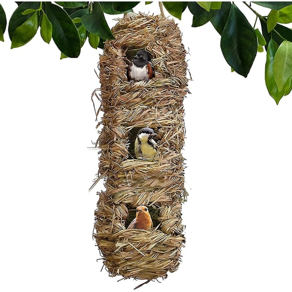 Dværgpapegøje og lille papegøjebur, rugende redekasse, 4,5 tommer, komfortabel rede til små og mellemstore papegøjer, fugle