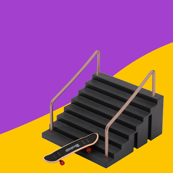 Skate Parks Kit Ramp Dele til Finger Skateboard Fingerboard Ramp Skateboard as show