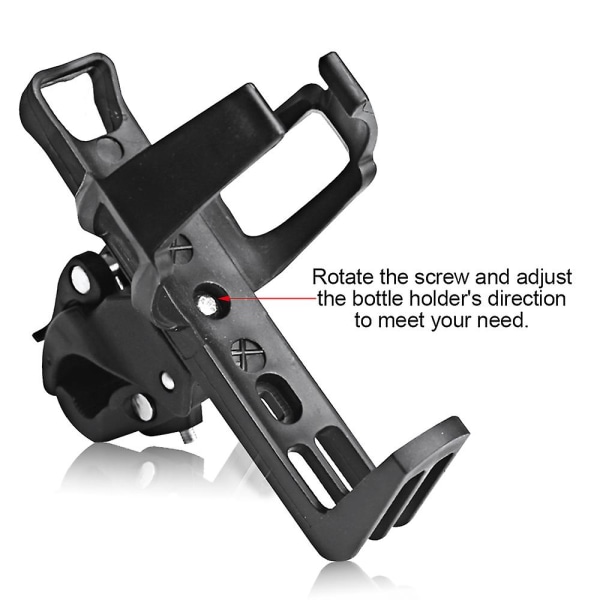 Cykelflaskeholder Vandflaskebur Quick Release Kopholder 360 Degree Beverage Hanger Flaskeholder Mtb Cykeltilbehør - Cykelflaskeholder Style1 Red