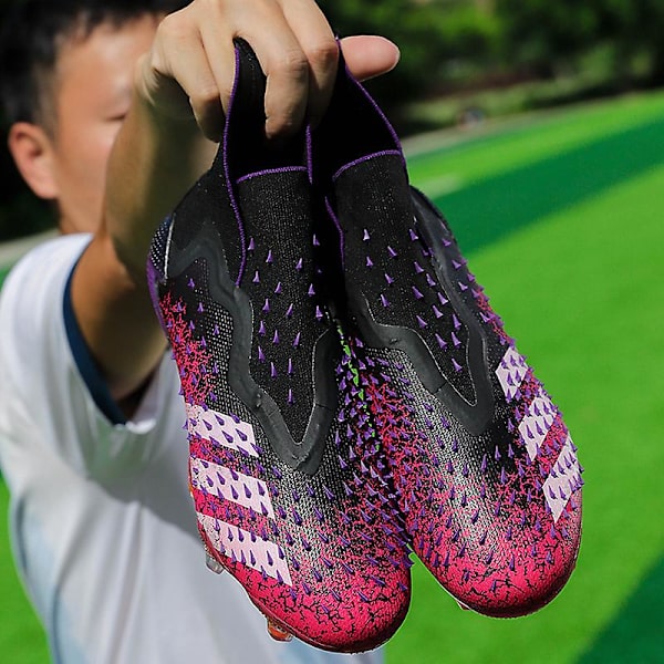 Fodboldsko Herre Assassin 15 Low-top Tf Broken Nails Børnespil Træningssko Ag Lange negle Kunstgræs læder fodboldsko red 34