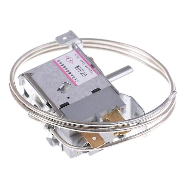 2-pinners Wpf-20-terminaler Fryser Kjøleskapstermostat med metallledning Shytmv One Size