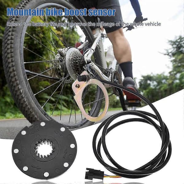 Hastighedssensor Elektrisk Cykelpedal 5/8/12 Magneter E-cykel System Assistent Twelve Magnetic