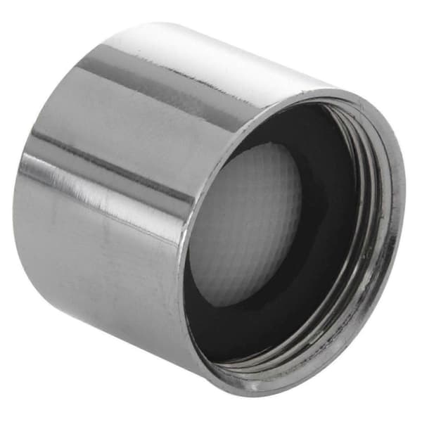 2 st 20mm Honfäste Vattenbesparande Kranmunstycke Silver Svart