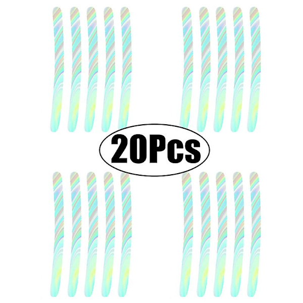 Reflekterende Stripe Tape Bil Motorcykel Hjul Nav Sticker Køresikkerhed Lysende Universal Sticker Til Bil Styling Tilbehør| |