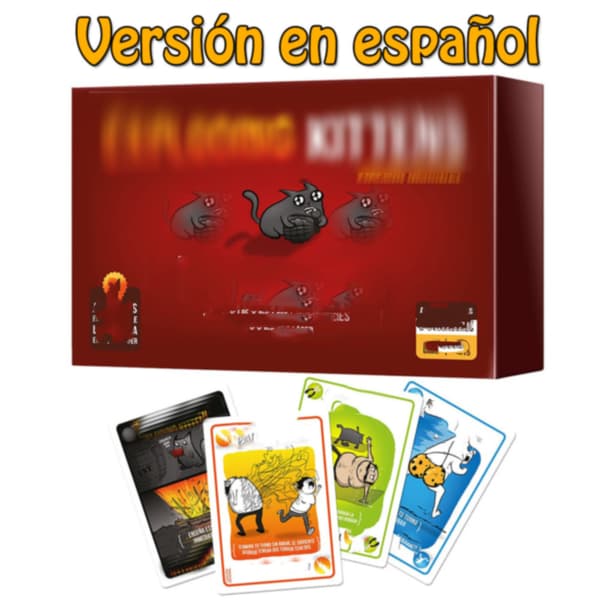 Exploding Kittens Kattungekort - Streaking Kittens - Brädspelskort
