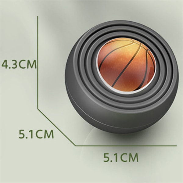 Finger ABS 3D Infinite Flip Ball Stress relief Dekompressionsleksaker för barn Vuxna Roliga presenter Festfavoriter B One Size