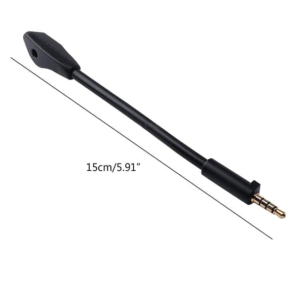 Spillemikrofon 3,5 mm mikrofonerstatning for Rog for Delta-headset
