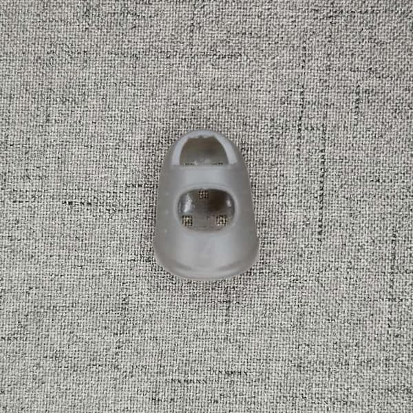 Fargerike silikonfingerbøl for gitarspill Svart