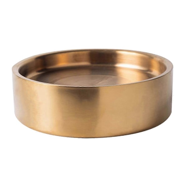 Jäähdytyskulho Merenelävien Tarjoiluastia Jäädytetty Tarjoilualusta Matala Astia Lautanen Merenelävien, Osterien, Ravun Tarjoiluun 22cm Gold Optional