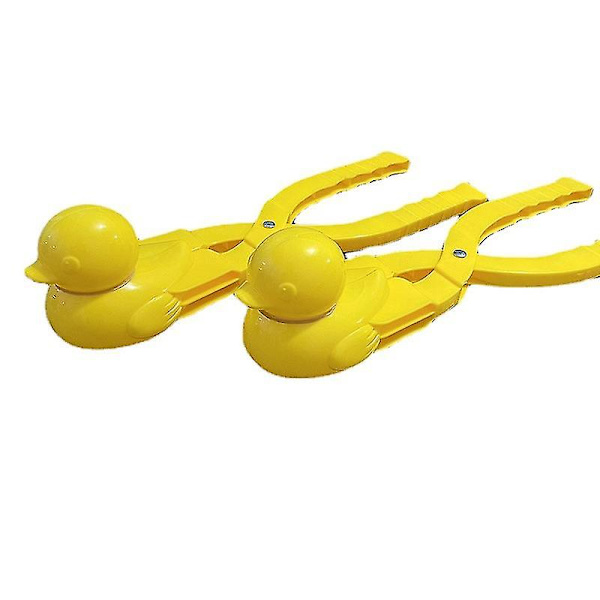 4 kpl lumipallopihdit, talvinen lumipallolelu Duck
