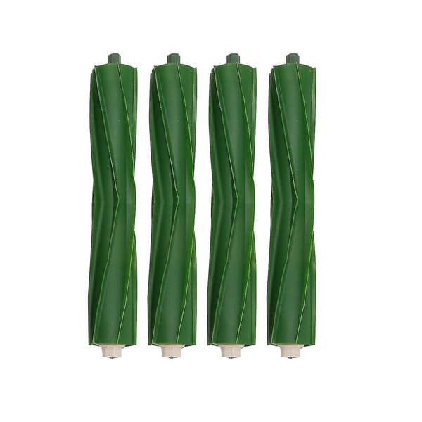 4 Set Gummiborstrullar för Flera Ytor för I&e-serien I7 I7+i8 I8+/plus E5 E6 E7 Robotdammsugare