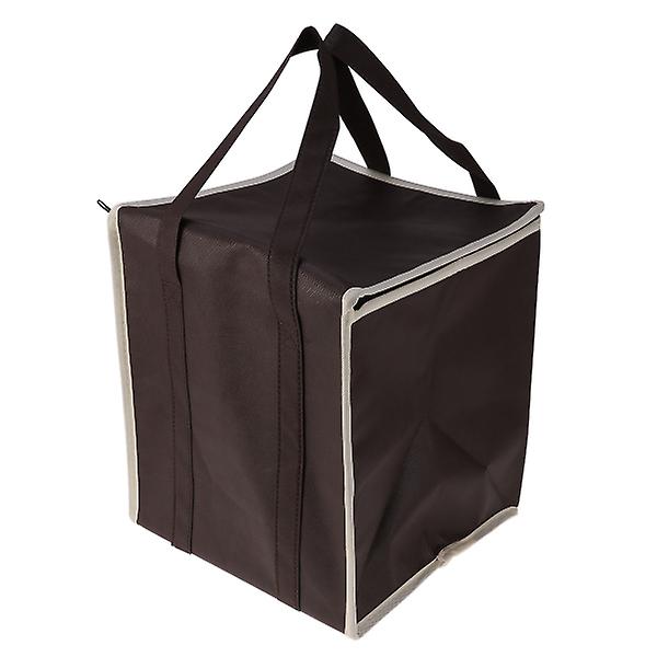 1 stk isoleret taske Nonwovens køletaske Købmandstaske Madleveringstasker til camping sejlsport Supermarked Picnics Shopping