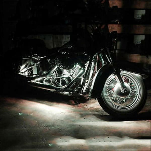 10 stk 10 cm 5050 Vanntett LED-stripe 12V Hvit Blå Brown