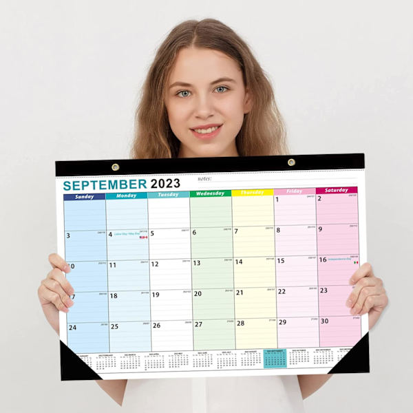 20232024 Kalender 18 månader att se Wall Planner Kalender Från juli