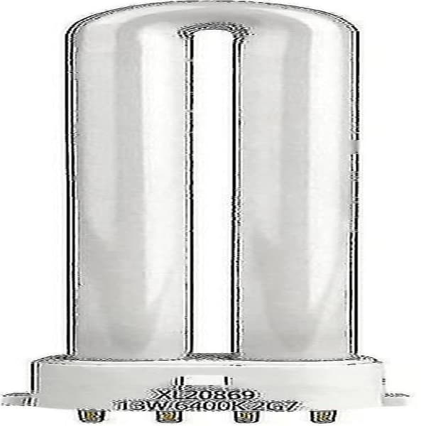 Xtralite 13W CFL Daylight Replacement Bulb 4-Pin 2G7 Base (6400K)