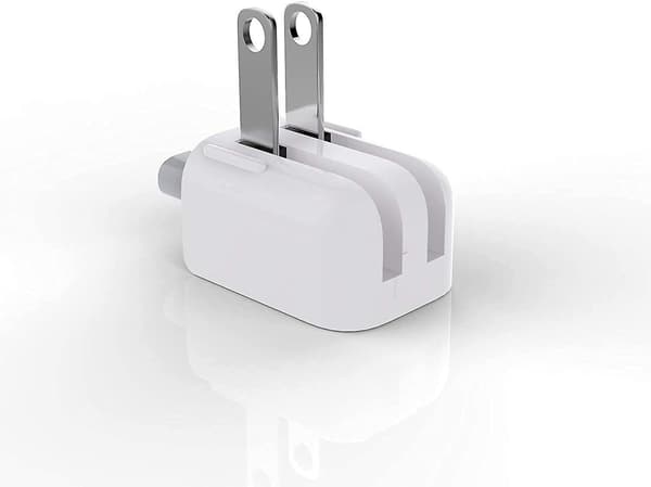 Mac AC Strømadapter US Vegg Sammenleggbar Plugg Andehode, Ladeadapter US Standard Plugg Andehode For Macbook Proairmac Ibookiphoneipodetc (2 stk)