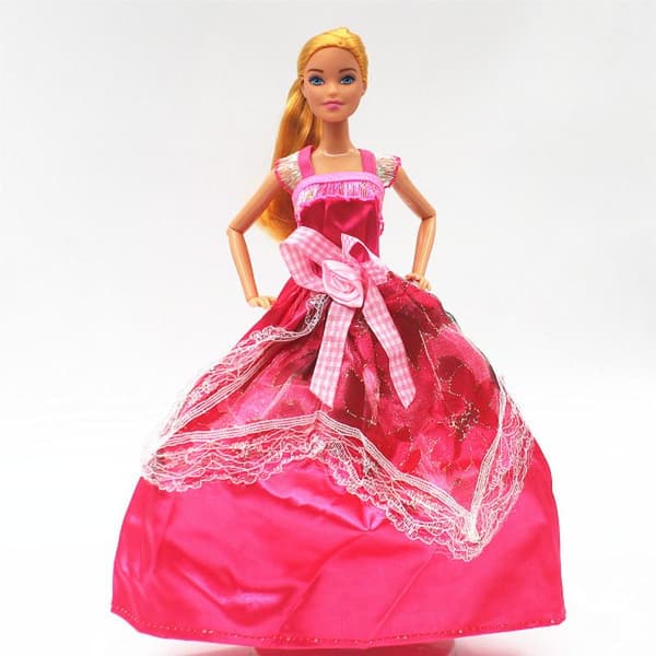 10 st 30 cm Dockklänning Bröllopsklänning Barbie Flicka Smokingklänning