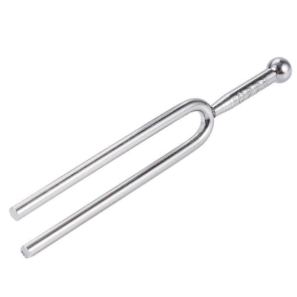 10X 440Hz A Tone Stemmegaffel i Rustfrit Stål Tuner Stemning Musikinstrument Silver