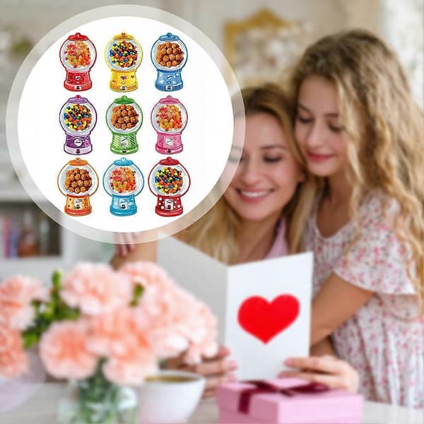 Tuggummimaskin Roliga Tuggummin Design Tack Presentutbyte 18 Pack