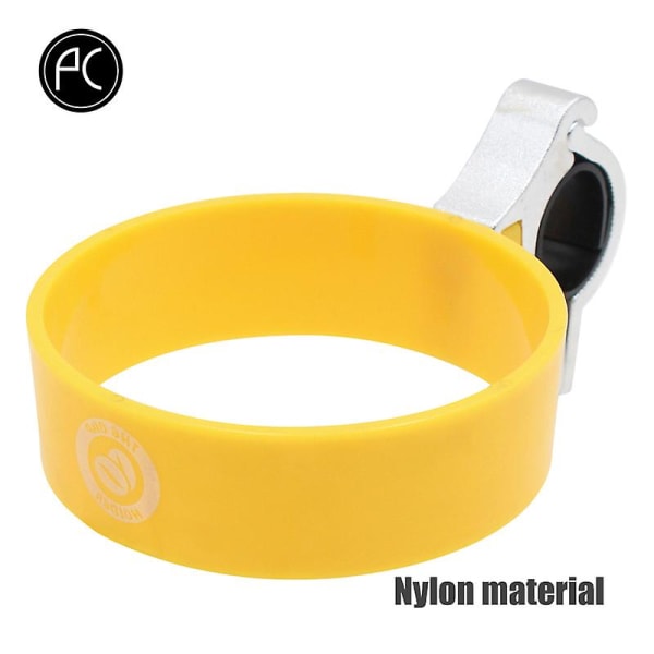 Pyöräily polkupyörän pulloteline Pyörän osat kahvikuppipidike teekuppipidike polkupyörän pidike alumiinipullokorkki Pulloteline - polkupyörän pullon pidike Nylon Yellow