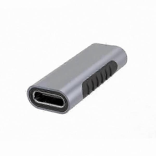 2025 harmaa USB-C naaras-naaras-liitinsovitinmuunnin