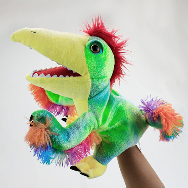 Handdockor Dinosaurie Handdockor För barn, Leksaker Dockor Dinosaurie plyschdocka Fyllda Puppet Story Leksaker Fingerdocka Dinosaurieleksaker för barn